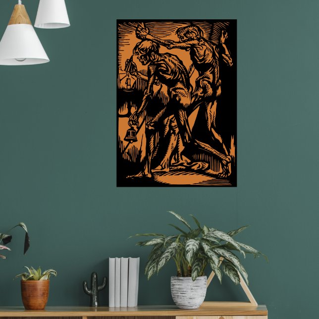 Affiche Zombies à l'intérieur du Citrouille Jack-o'Lantern (Salon 1)