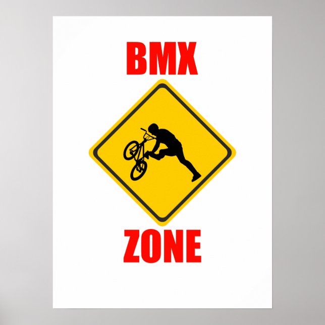 Affiche Zone Bmx (Devant)