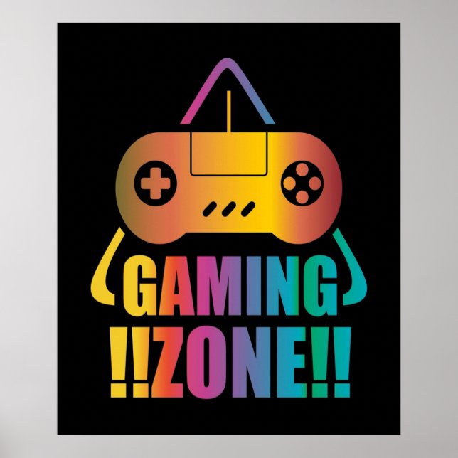 Affiche Zone de jeu (Devant)