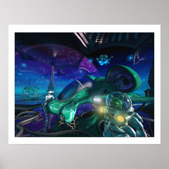 Affiche Zone de repos d'Oberon no 6 (Devant)