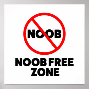 Affiche Zone libre Noob