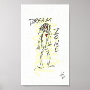 Affiche Zone rêveuse - art de couverture