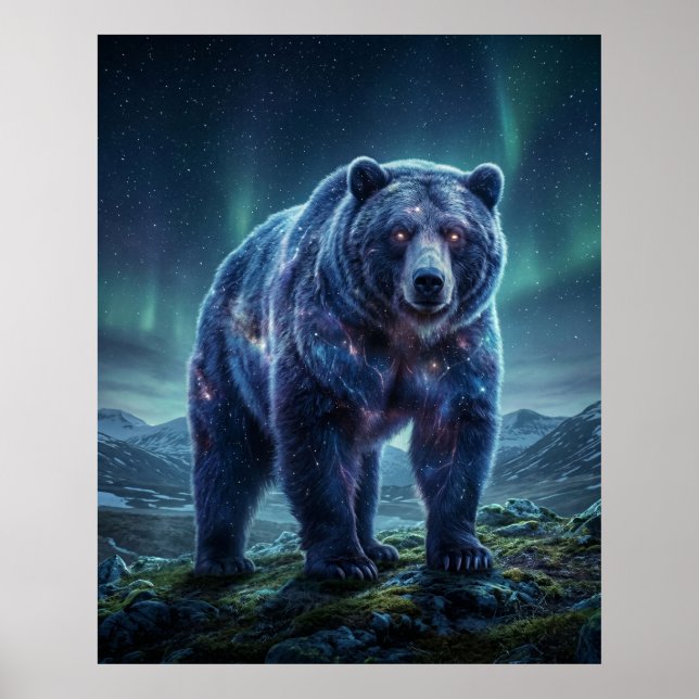 Affiche Zone sauvage de Galactic Bear Star (Devant)