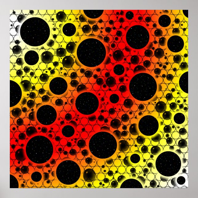 Affiche Zones de bulles spatiales - WYR thermique (Devant)