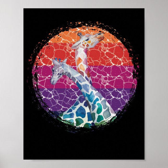 Affiche Zoo Keeper Africain Amoureux des animaux Safari co (Devant)