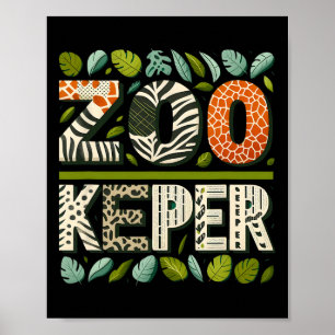 Affiche Zoo Keeper Costume Adulte Halloween Party Safari Z
