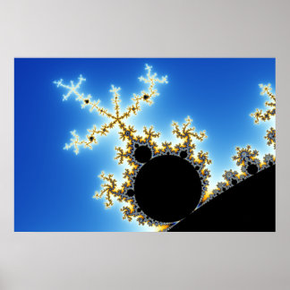 Affiche Zoom de Mandelbrot A01