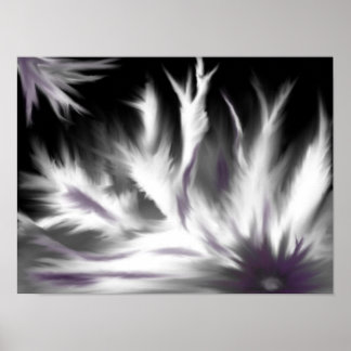 Affiche Zoom sur la fleur d'alimentation