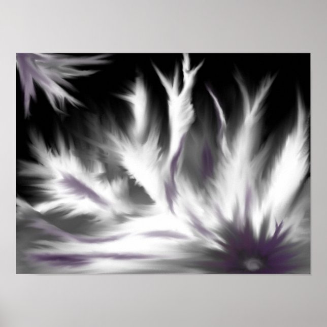 Affiche Zoom sur la fleur d'alimentation (Devant)