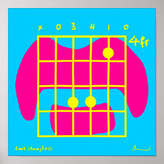 Affiche Zoot (Amaj7#11)