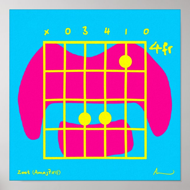 Affiche Zoot (Amaj7#11) (Devant)