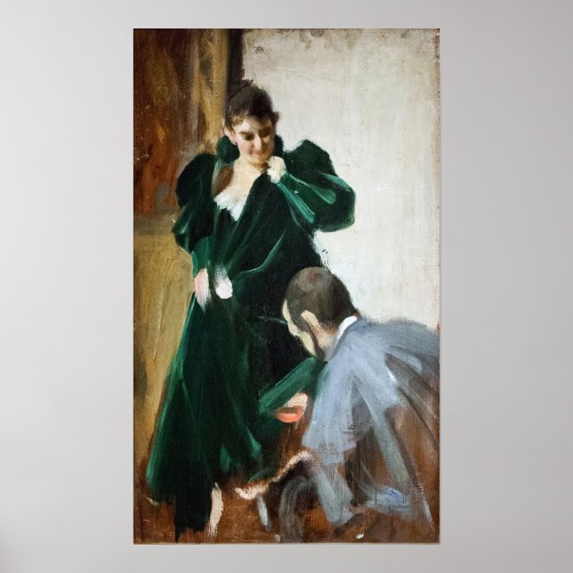 Affiche Zorn - Étude parisienne (Devant)