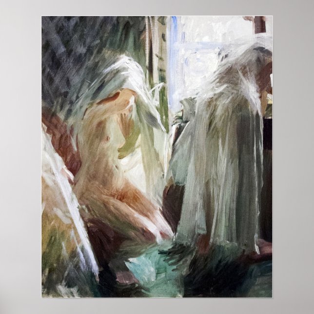 Affiche Zorn - Fille à la fenêtre (Devant)