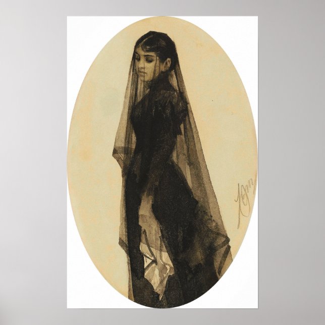 Affiche Zorn - La veuve (Devant)