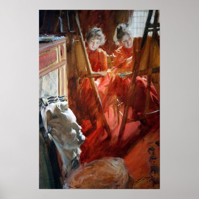 Affiche Zorn - Les Demoiselles Schwartz (Devant)