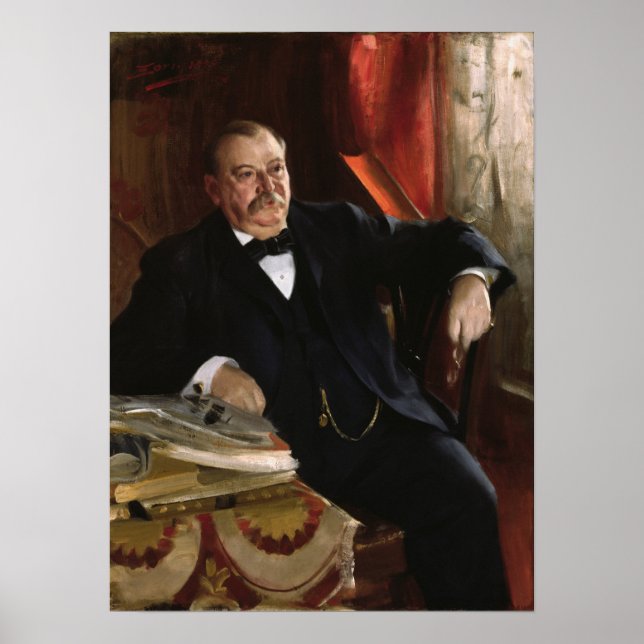 Affiche Zorn - Portrait D'Anders Zorn (Devant)