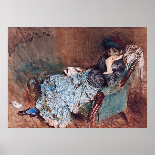 Affiche Zorn - The Letter, 1882 (Devant)