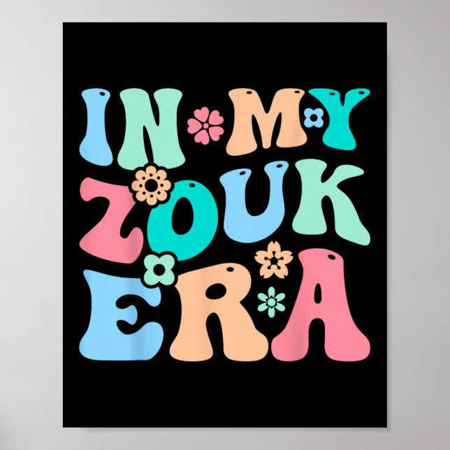 Affiche Zouk Dance Festival Design Pour Danseur Zouk (Devant)