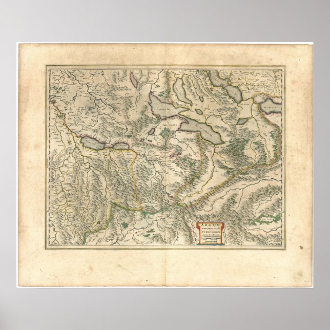 Affiche Zurich (Devant)