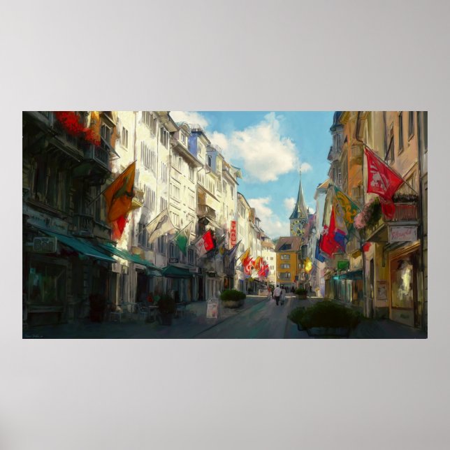 Affiche Zurich (Devant)