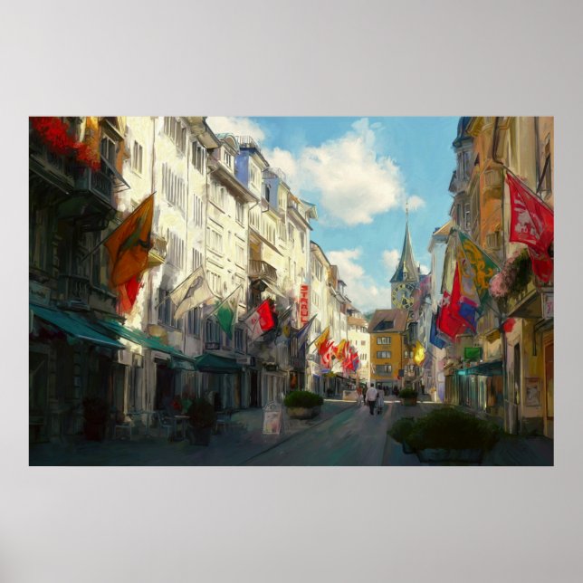 Affiche Zurich (Devant)