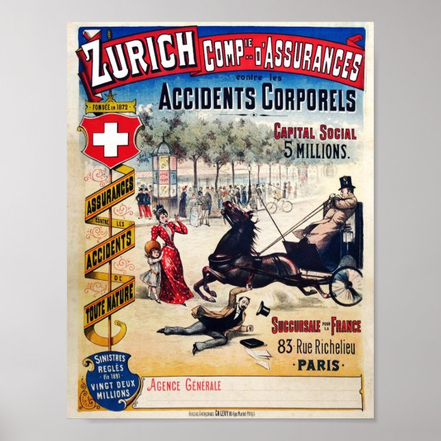 Affiche Zurich Compie 1980 (Devant)