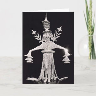 Afficher la carte de voeux des filles - Costume -