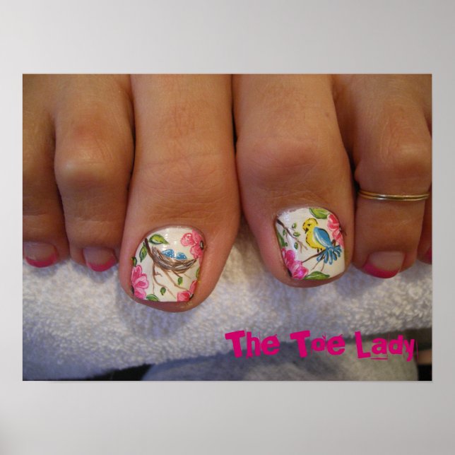 Affiches 011, La Dame des orteils (Devant)