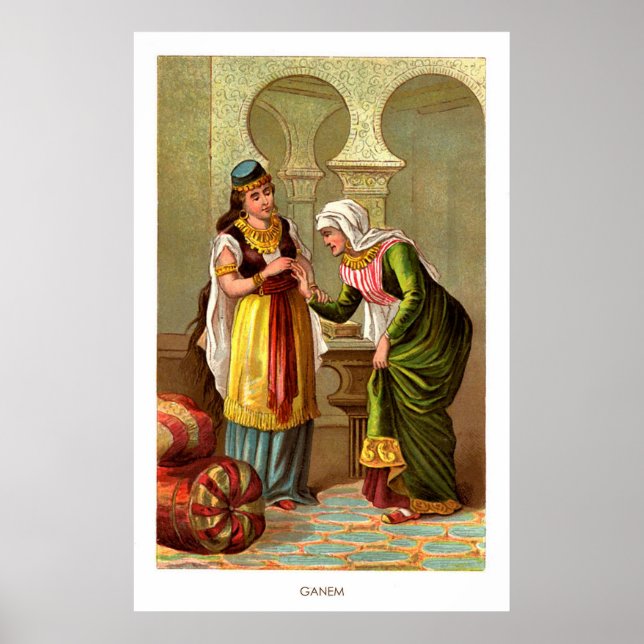Affiches 1001 nuits arabes : Ganem (Devant)