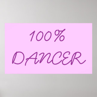 AFFICHES 100% DANCER