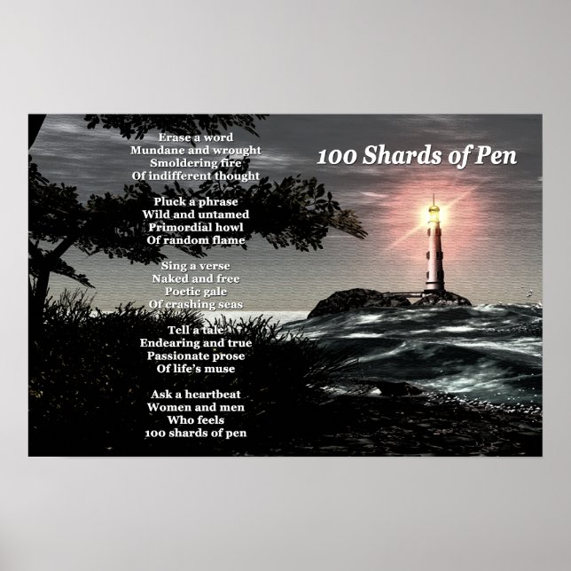 Affiches 100 Shards De Stylo (Devant)