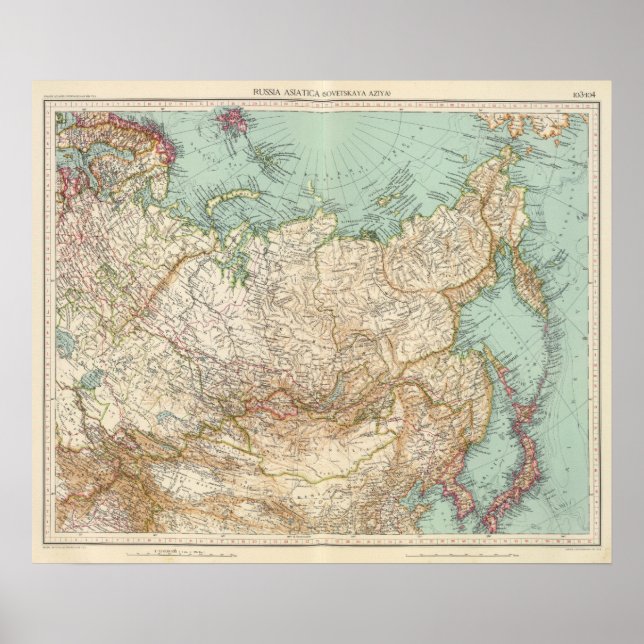 Affiches 10304 Russie asiatique (Devant)