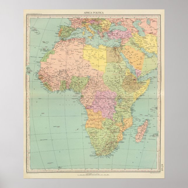 Affiches 10708 Politique africaine (Devant)