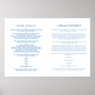 Affiches 10 commandements