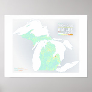 Affiches 10 kilomètres dans le Michigan