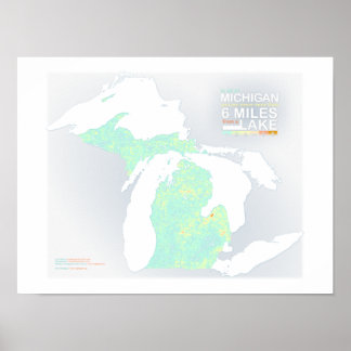 Affiches 10 kilomètres dans le Michigan