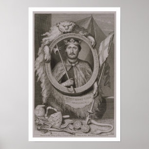 Affiches 1157-99) rois de Richard I "Coeur de Lion"