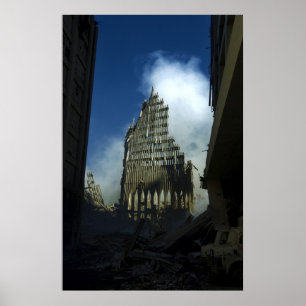 Affiches 11 septembre 2001 le World Trade Center reste