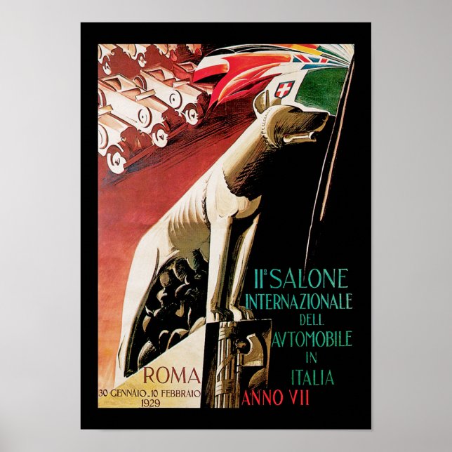 Affiches 11e Salone Internazionale Automobile ~ Roma (Devant)