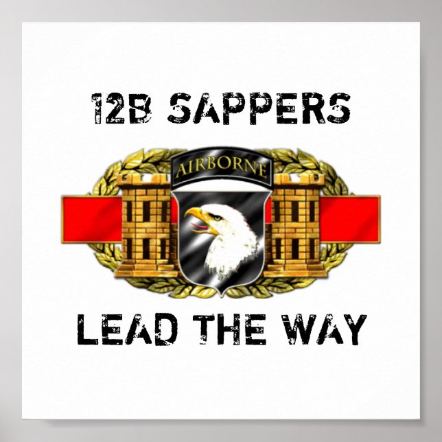 Affiches 12B 101e division aéroportée (Devant)