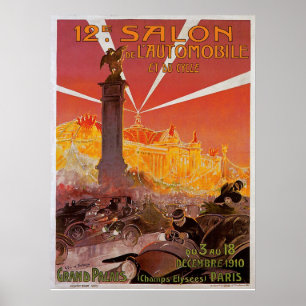 Affiches 12ème Salon De l'Automobile