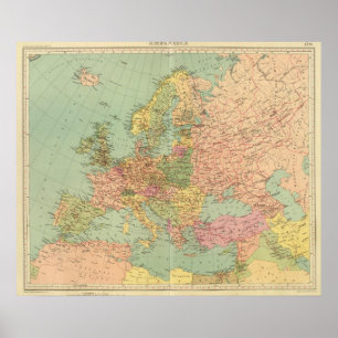 Affiches 1314 l'Europe politique
