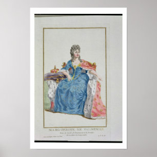 Affiches 1353-1412) reines de Margaret (du Danemark,