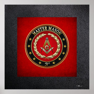 Affiches [150] Master Mason, 3e degré [Edition spéciale]