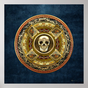 Affiches [150] Mictlantecuhtli - Dieu de la mort aztèque