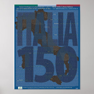 Affiches 150th Unification d'anniversaire d'affiche de