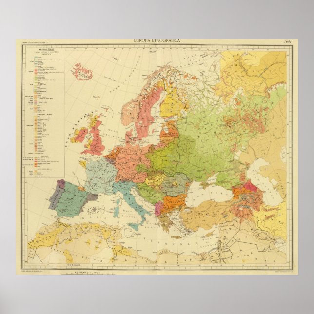 Affiches 1516 ethnographique européen (Devant)