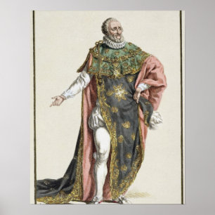 Affiches 1553-1610) rois de Henri IV (de la France, de