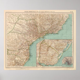 Affiches 15758 Sud du Brésil, Uruguay