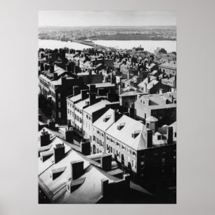 Affiches 1859 : La ville de Boston, le Massachusetts